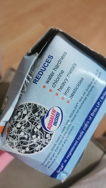  Beden beyaz Renk Brita maxtra su filtre 3 adet 