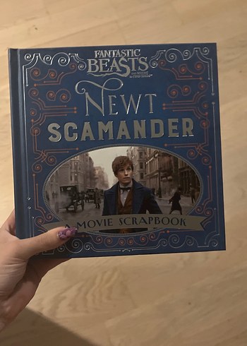 Fantastic Beasts Newt Scamander Film Scrapbook