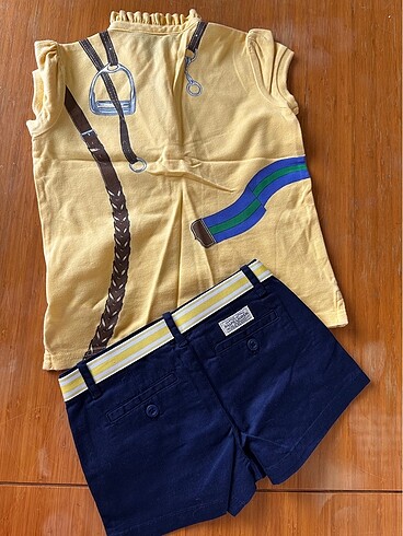 5 Yaş Beden lacivert Renk Ralph Lauren set