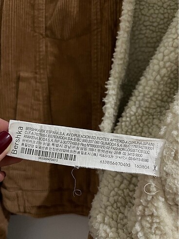 xs Beden kahverengi Renk Bershka Kaban