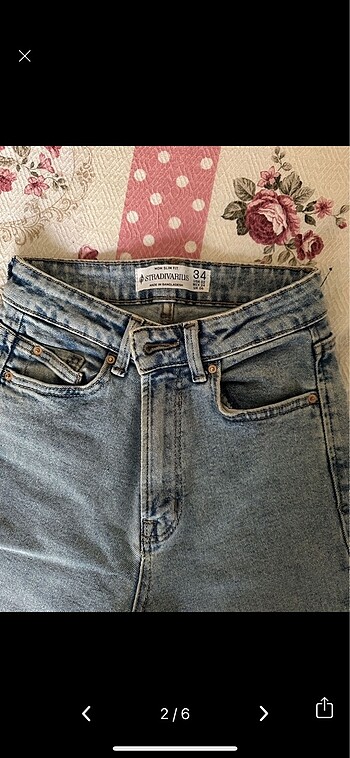 Strafivarius kadın jean - Görsel 2