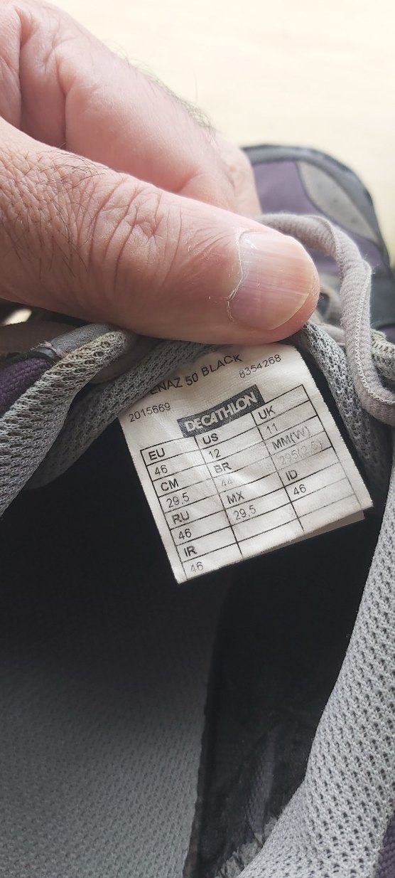 Decathlon Mor Gri Erkek Spor Ayakkabısı - Görsel 4