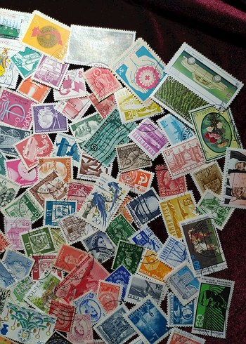 220 ADET POSTA PULLARI KOLEKSİYONU - Görsel 6