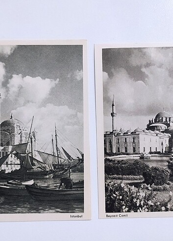 1950-60 lı yıllara ait 10 Adet Kartpostal - Görsel 6
