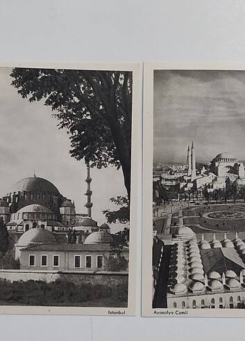 1950-60 lı yıllara ait 10 Adet Kartpostal - Görsel 7