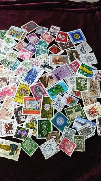 Beden ALMANYA 100 ADET PUL KOLEKSİYONU