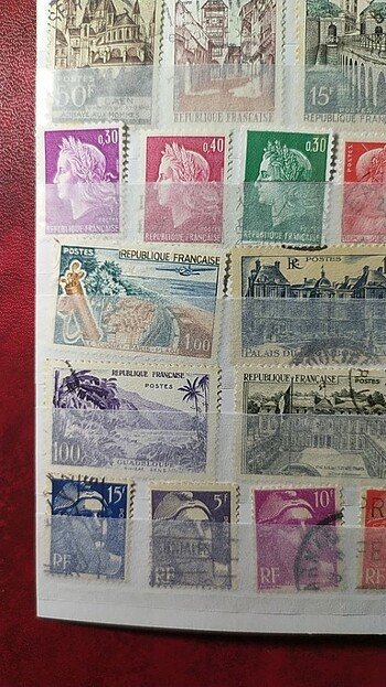FRANSA KLASİK DÖNEM PUL KOLEKSİYONU - Görsel 6
