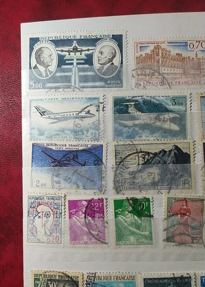 FRANSA KLASİK DÖNEM PUL KOLEKSİYONU  - Görsel 3