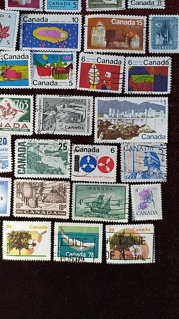 KANADA PUL KOLEKSİYONU - Görsel 5