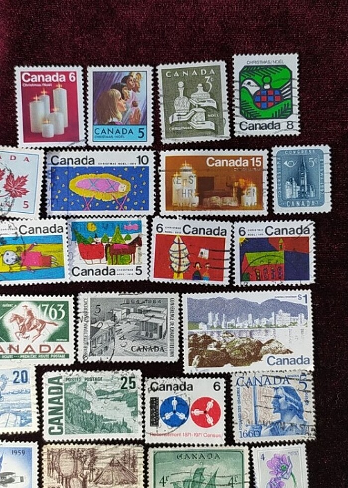 KANADA PUL KOLEKSİYONU  - Görsel 3