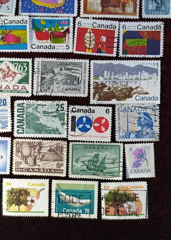 KANADA PUL KOLEKSİYONU  - Görsel 5