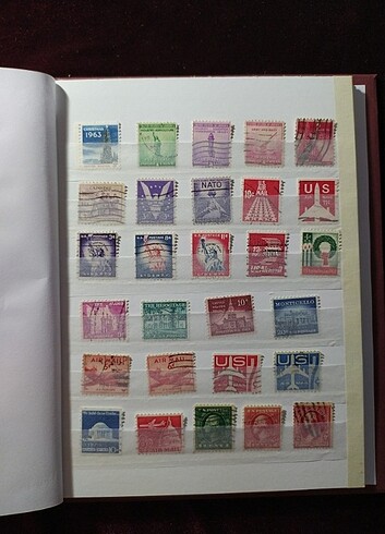 YENİ ALBÜM İÇİNDE ABD PUL KOLEKSİYONU  - Görsel 5