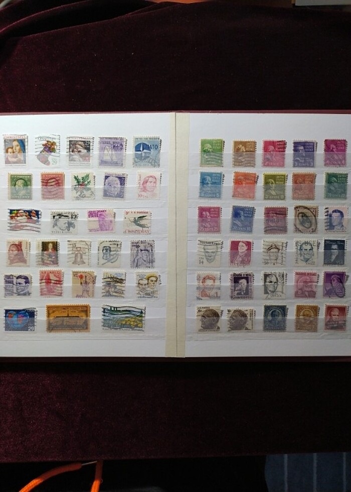 YENİ ALBÜM İÇİNDE ABD PUL KOLEKSİYONU  - Görsel 3