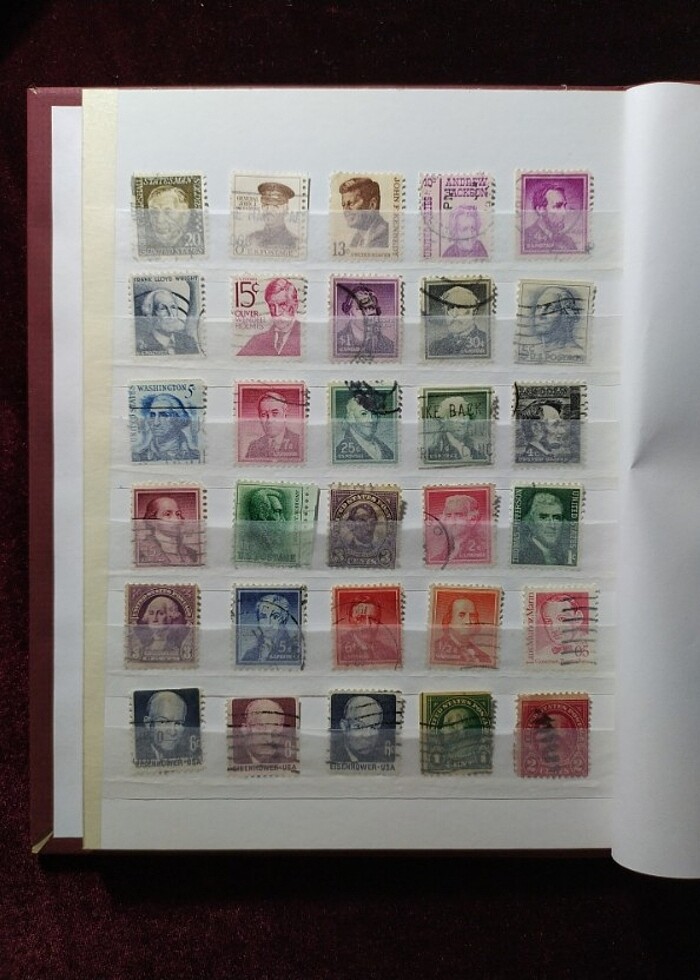 YENİ ALBÜM İÇİNDE ABD PUL KOLEKSİYONU  - Görsel 4