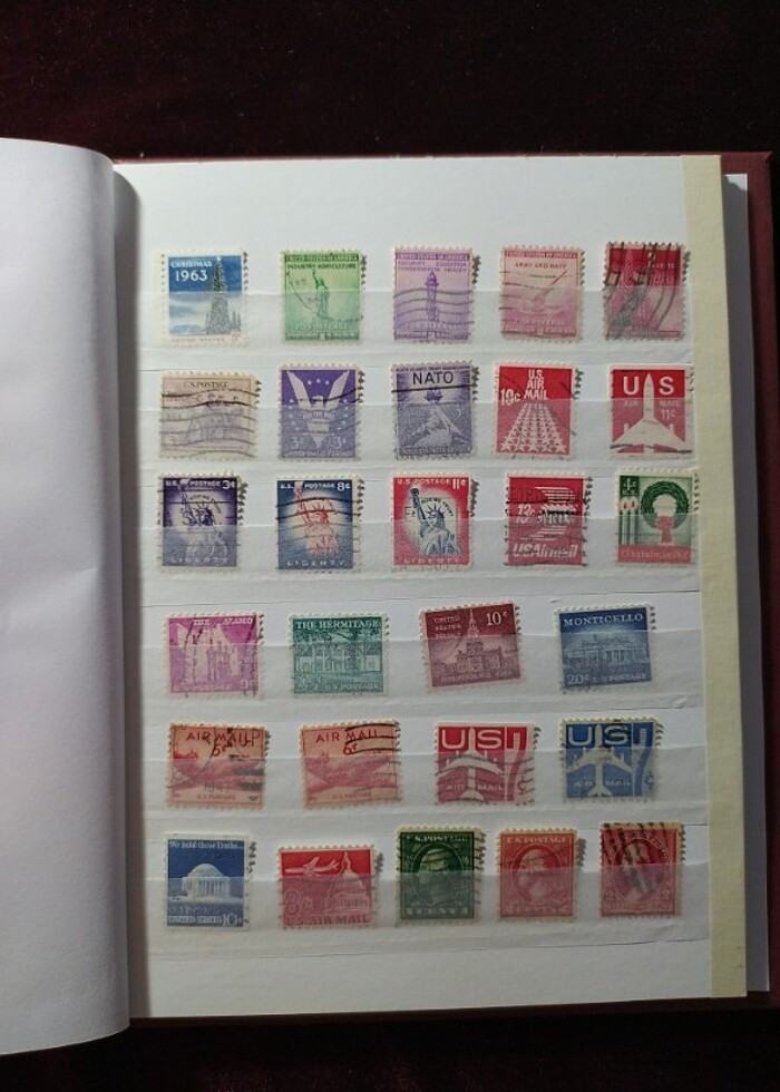 YENİ ALBÜM İÇİNDE ABD PUL KOLEKSİYONU  - Görsel 5