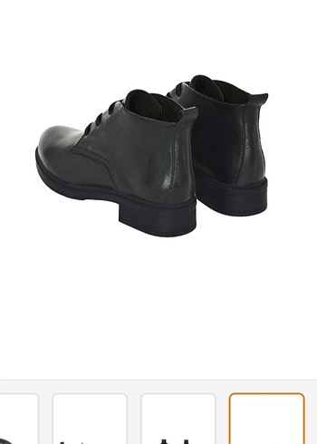 Klasik Siyah Deri Erkek Botlar - Görsel 6