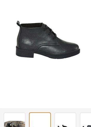 Klasik Siyah Deri Erkek Botlar - Görsel 7