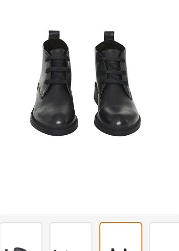 Klasik Siyah Deri Erkek Botlar - Görsel 5