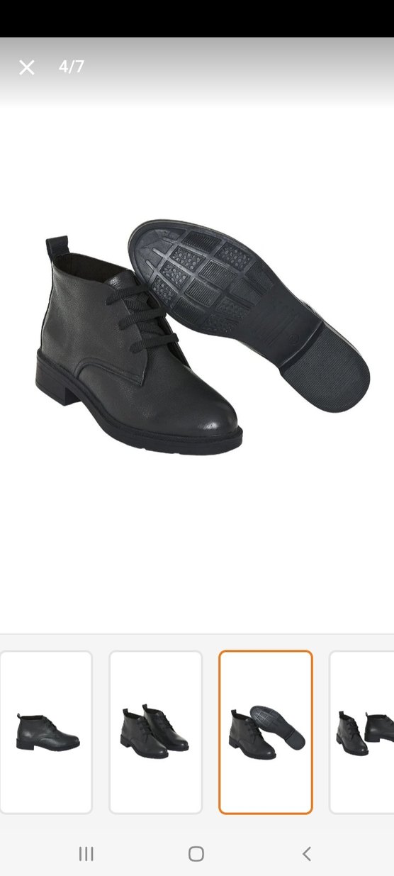 Klasik Siyah Deri Erkek Botlar - Görsel 3