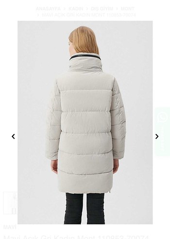 İhri Puf Mont, Normal Boy, Yüksek Yaka, Rahat Kesim - Görsel 4