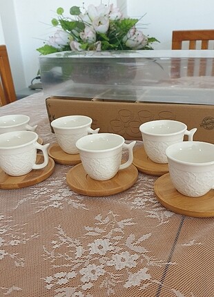 Bambum 6lı kahve fincan takımı 