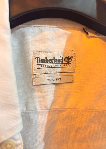 Erkek Beyaz Keten Gömlek, Uzun Kollu, Düğmeli - Görsel 3