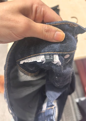 Kadın Gri Mavi Normal Kesim Midi Denim Jean - Görsel 4