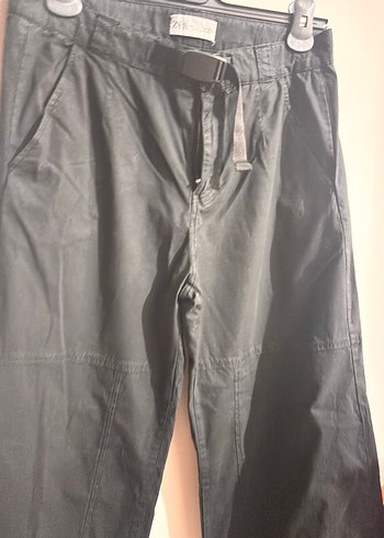 Kemerli Kadın Pantolon - Görsel 2