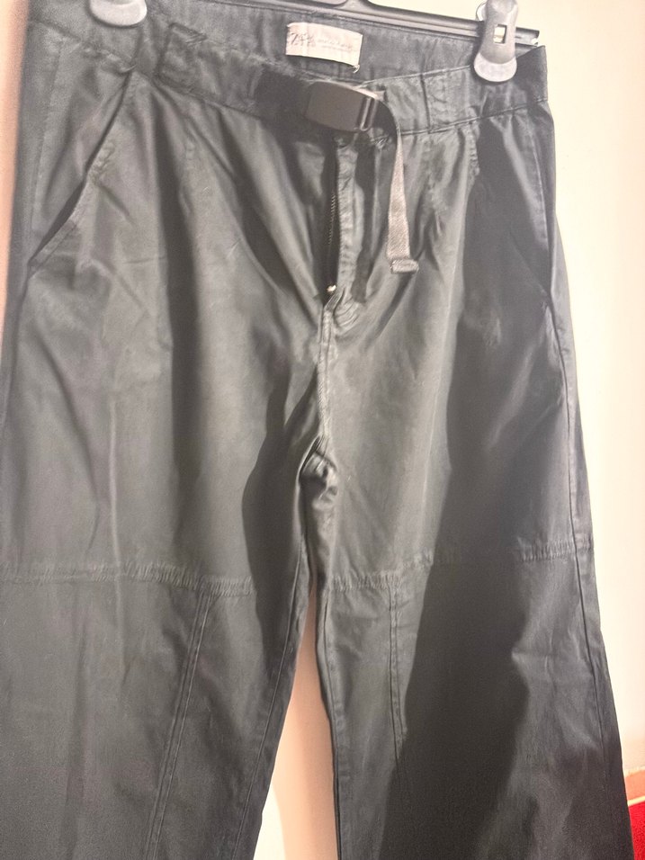 Kemerli Kadın Pantolon - Görsel 2