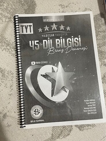 Beden Renk Yks kitap tyt-Ayt denemeleri