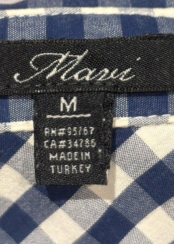 Mavi jeans elbise - Görsel 3
