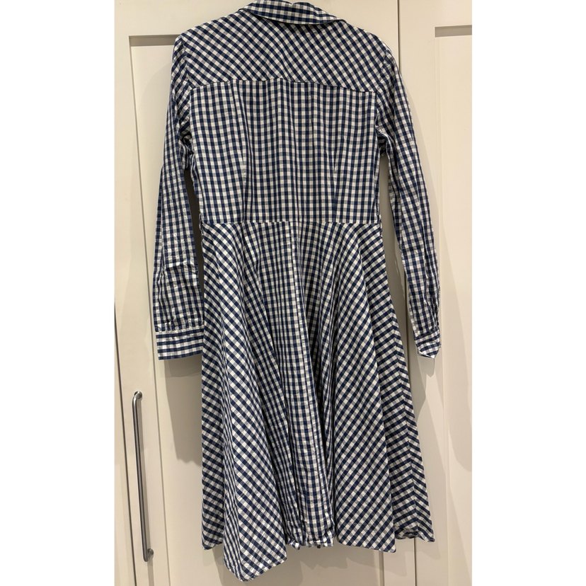 Mavi jeans elbise - Görsel 2