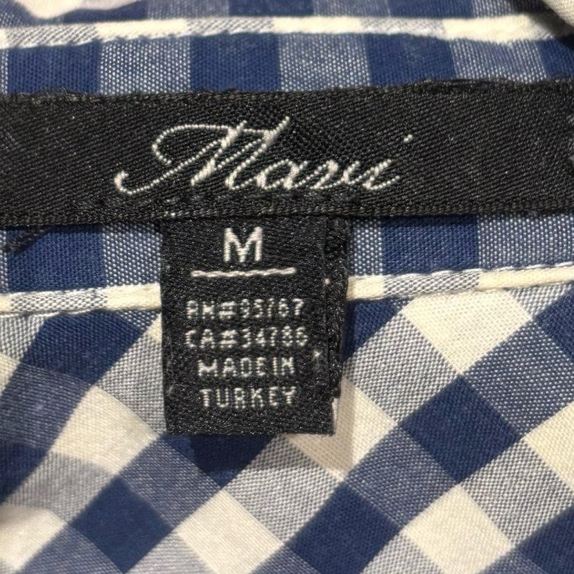 Mavi jeans elbise - Görsel 3