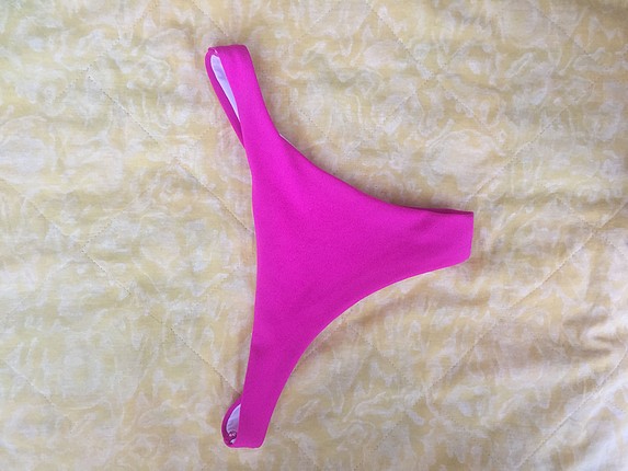 Pembe alt bikini 