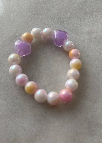 Pastel Renkli Boncuklu Bohem Çocuk Bileklik - Görsel 4
