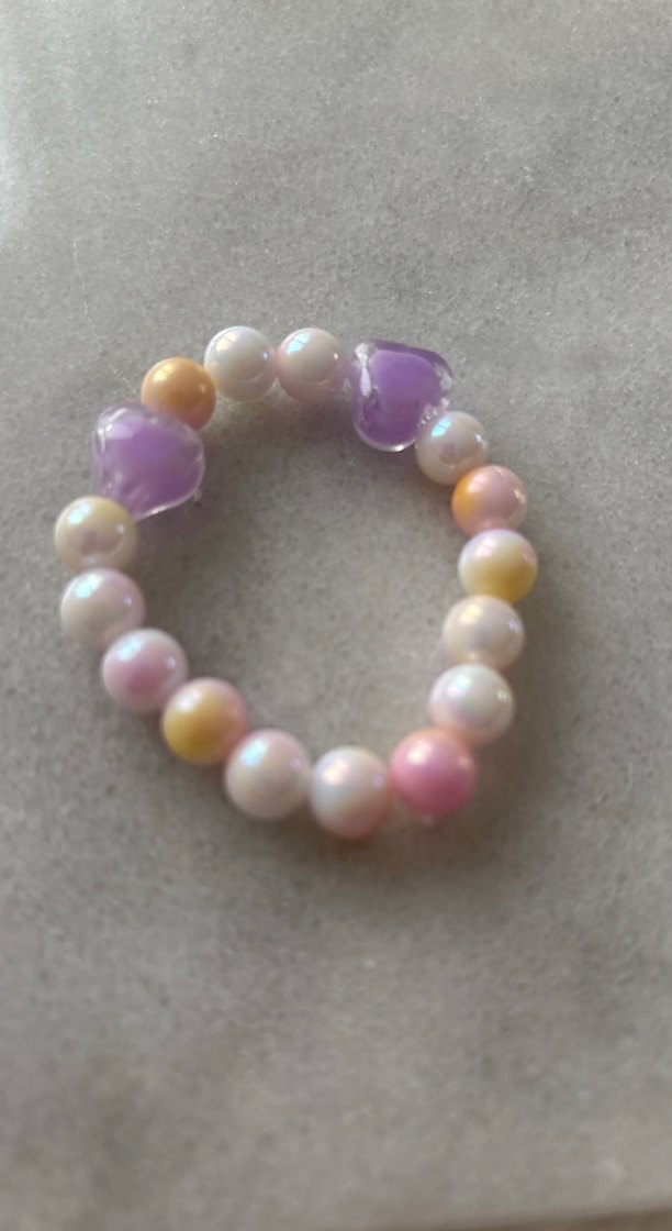 Pastel Renkli Boncuklu Bohem Çocuk Bileklik - Görsel 4
