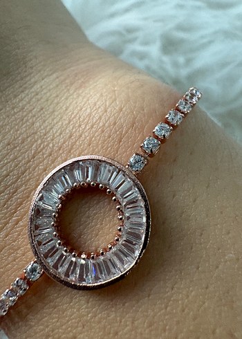 Rose Minimalist Taşlı Bileklik - Görsel 4