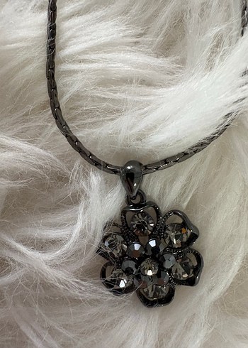 Yılan Desenli Siyah Gotik Zincir Kolye - Görsel 2