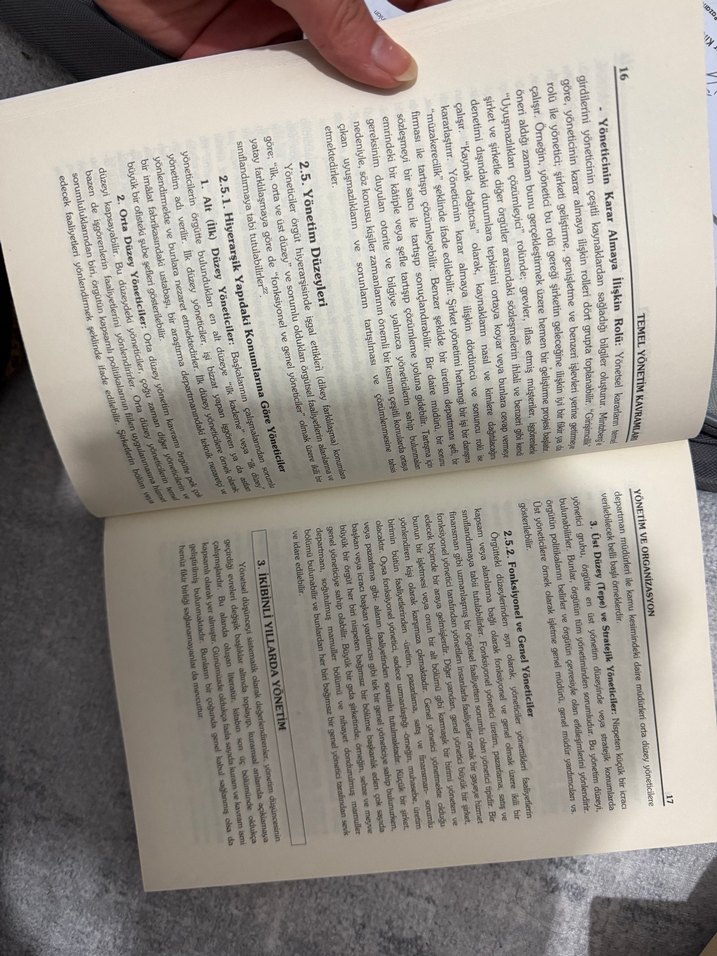 Yönetim ve Organizasyon - Prof. Dr. Şerif Şimşek - Görsel 2