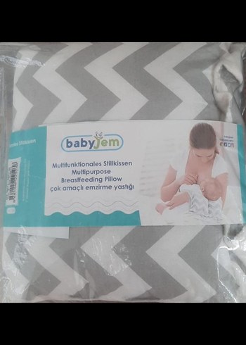 BabyJem Çok Amaçlı Emzirme Yastığı Gri