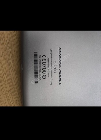 Beden General Mobile E-Tab