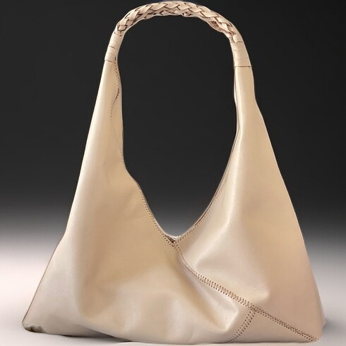 GERÇEK DERİ HANDMADE BÜYÜK HOBO ÇANTA