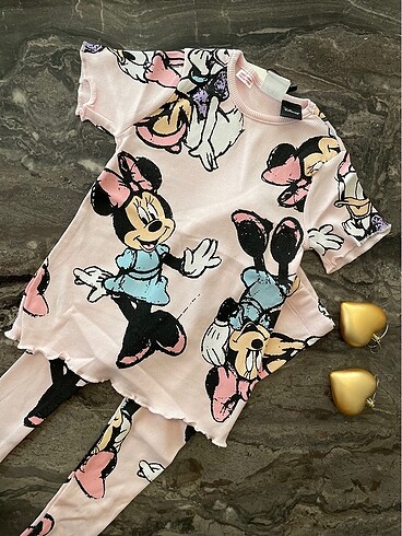 Zara Minnie alt üst takım 