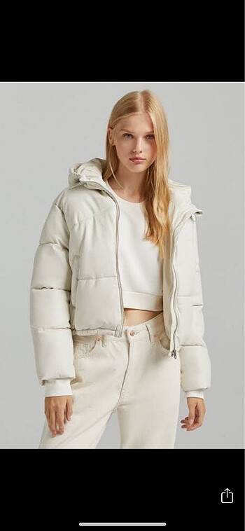 Bershka deri ceket