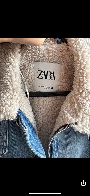 xs Beden Zara mont