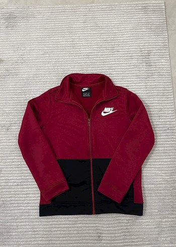 Kırmızı Nike Erkek Çocuk Yüksek Yakalı Ceket