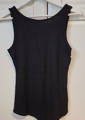 s Beden siyah Renk H&M Kolsuz Bluz