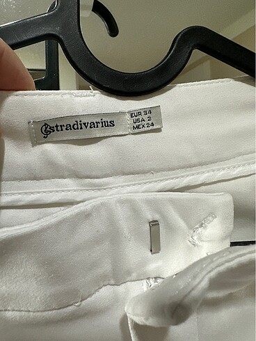 Stradivarius Beyaz pantolon