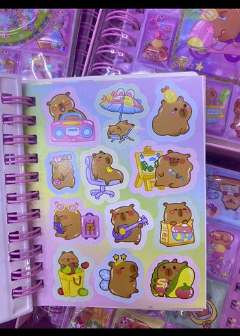  Beden Capybara Not Defteri