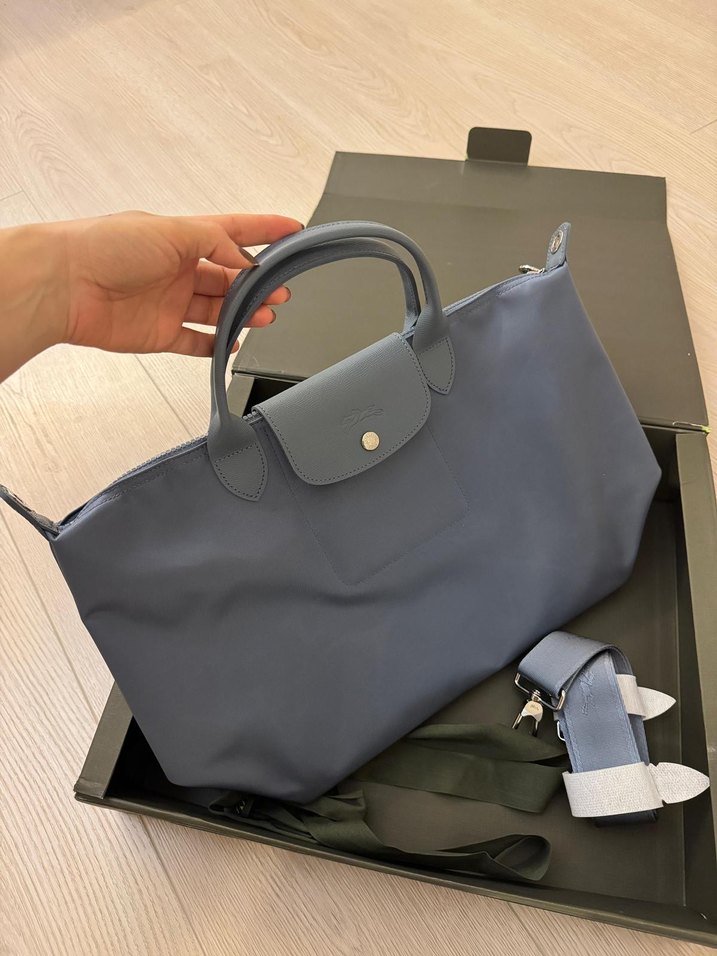 Gri longchamp - Görsel 4